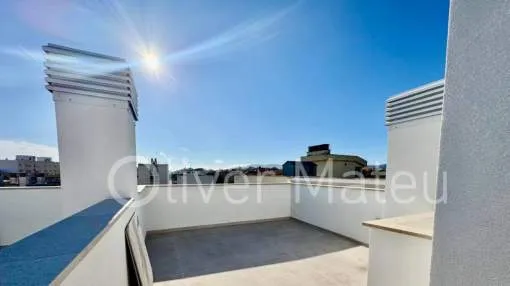 
                    NEW PROJECT. PENTHOUSE WITH PRIVATE 20 M2 ROOF TERRACE
                