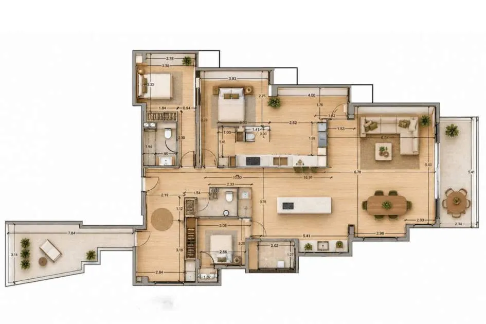 
                    CENTRALLY RENOVATED APARTMENT WITH HIGH QUALITY FINISHES
                
