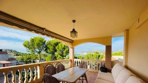 Sea view penthouse close to the beach in Santa Ponsa
