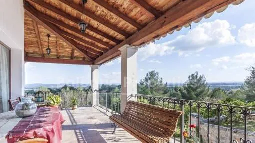Villa with beautiful views for sale in Bunyola, Mallorca