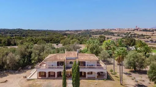 Magnificent country house with sea views for sale in Muro, Mallorca