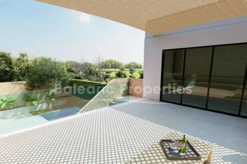 Fantastic corner plot with project for sale in Ses Salines, Mallorca