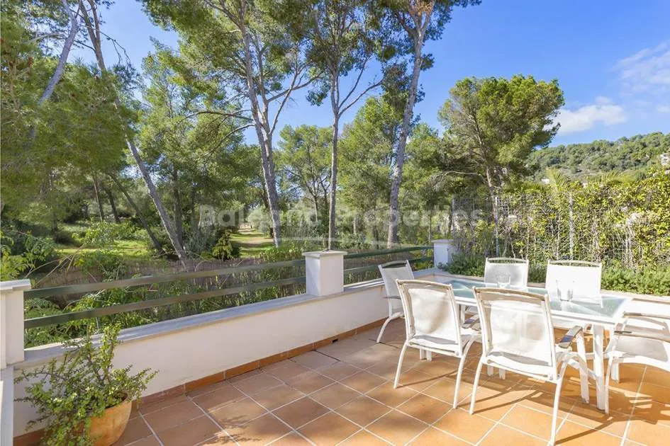Semi-detached villa with beautiful views for sale in Bendinat, Mallorca