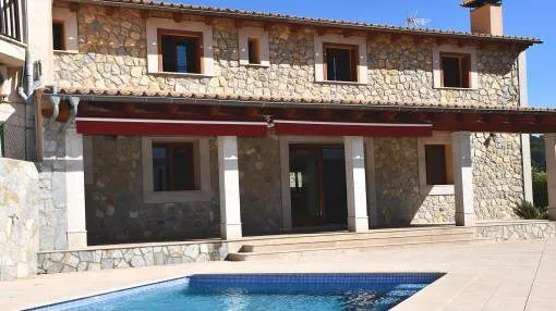 Newly built and perfect villa with pool in Mancor de la Vall