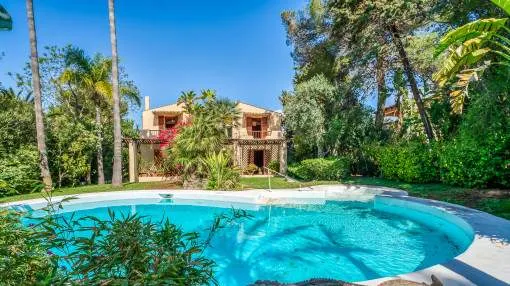 Luxurious villa in Bonaire, Alcudia with pool, garage, and sea views - your dream home in Mallorca