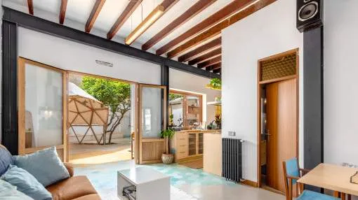 New modernized traditional house in the center of Palma de Mallorca for temporary rental in July, August and September