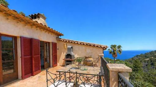 Charming house with sea views in Banyalbufar – seasonal rent