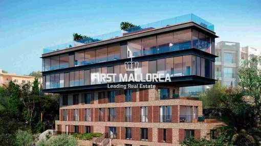 Luxurious development with only 7 apartments with fantastic sea views and an excellent location in Cala Mayor.