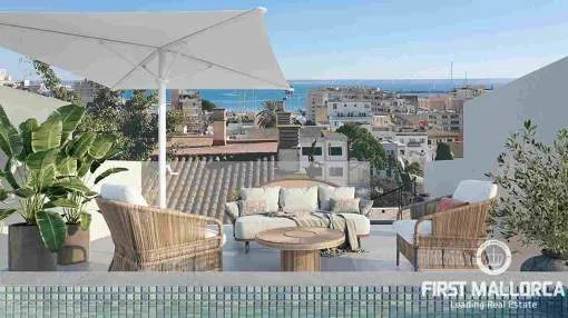 Beautiful new townhouses in El Terreno with sea views Beautiful new townhouses in El Terreno with sea views