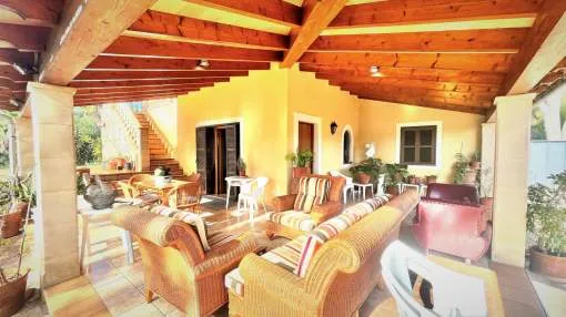 Cosy villa surrounded by nature with swimming pool and all amenities, five minutes from Ca'n Picafort