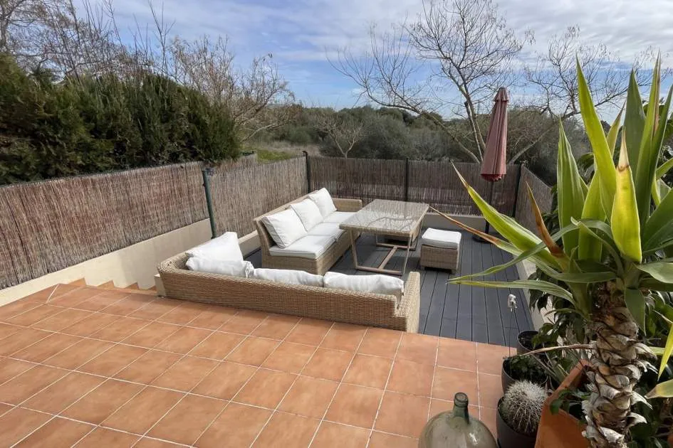 Semi-detached house with private terrace for short term in La Vileta for rent