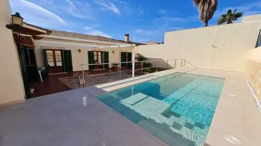 Spectacular villa with pool and views in S'Horta.