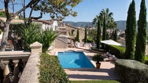 Spectacular house with panoramic views in the village of Calviá