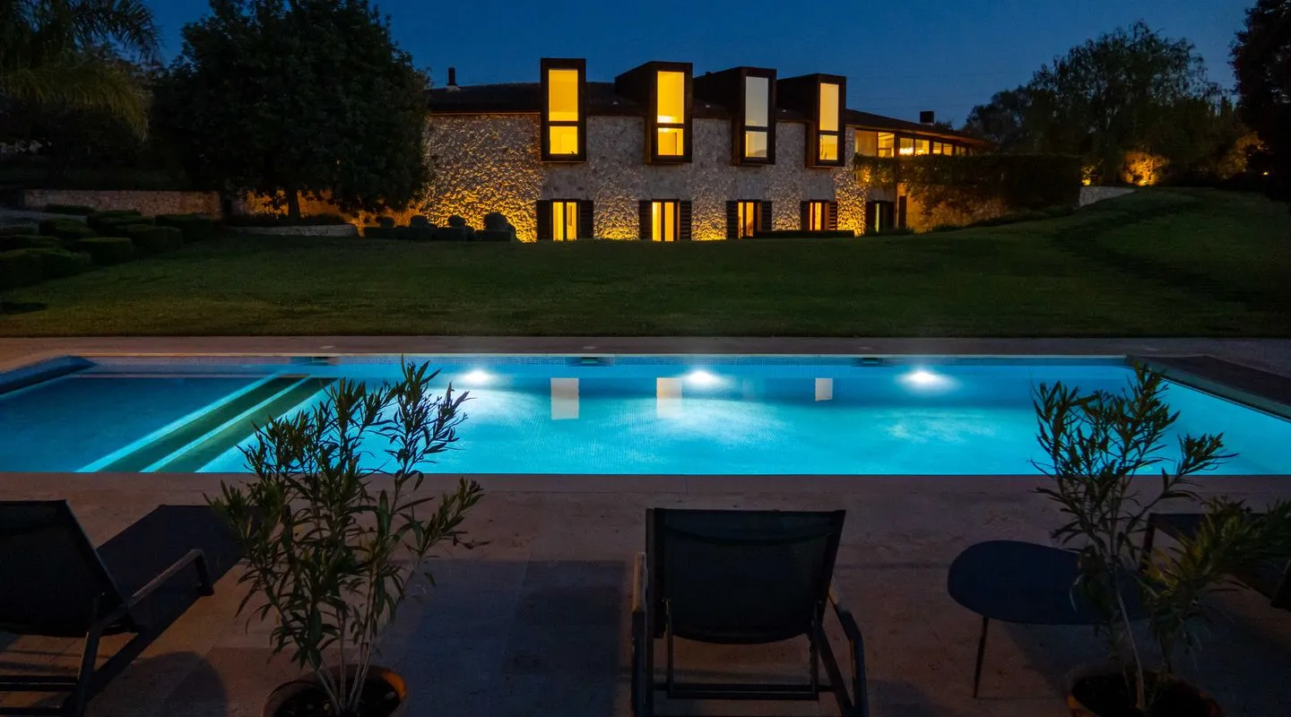 Innovative, designer finca with stunning mountain views just 25 minutes from Palma city centre