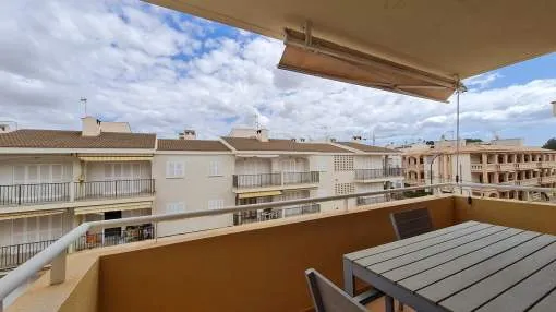 Sunny apartment with large terrace in Colonia de Sant Jordi