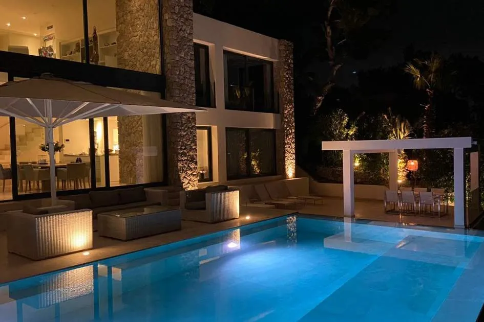 Impressive villa with remarkable views in Costa d’en Blanes available for short-term rent