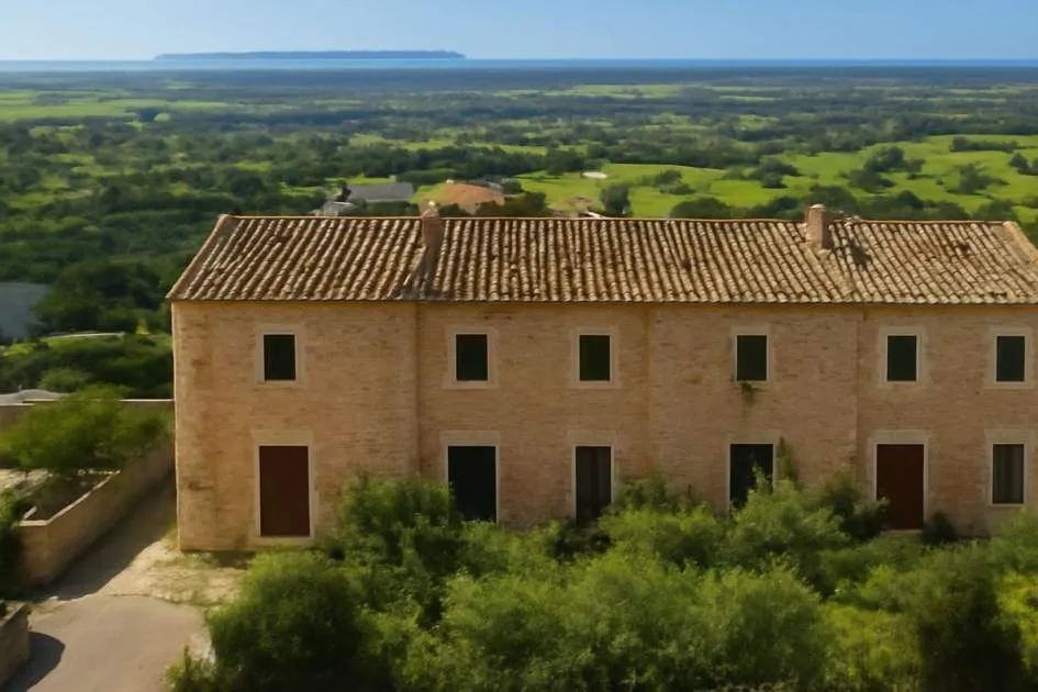 Building plot with sea views in Ses Salines