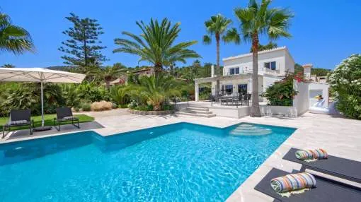 Peaceful newly built finca in the heart of Puerto de Andratx with a holiday rental licence