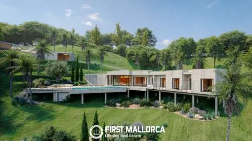 Building Plot with Licence in a Privileged Setting in Bendinat