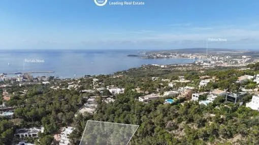 Land for sale in the heart of Costa D'en Blanes