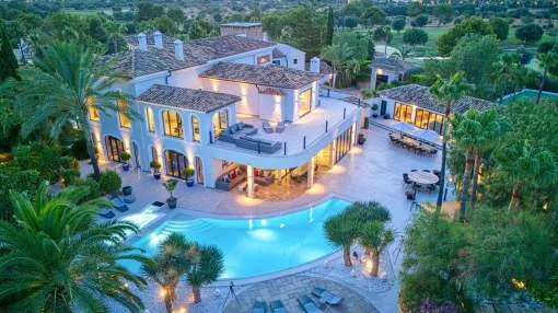 Exclusive Luxury Mansion with Golf Views in Santa Ponsa
