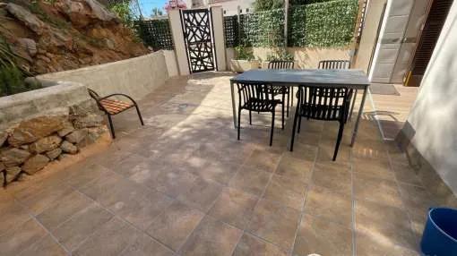 Charming ground-floor apartment on the seafront promenade in Port de Sóller.