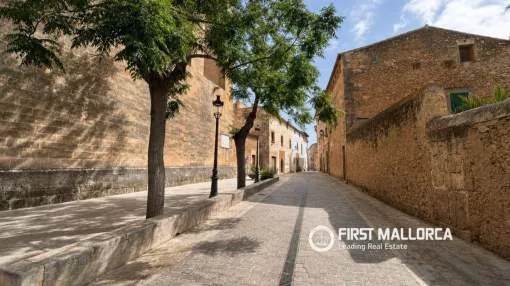 Elegant Historic Townhouse with Patio and Terraces in the Heart of Campos