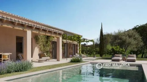 Newly Built Country Estate in Sant Joan with Independent Guest House