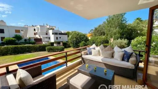 Cozy Furnished 2-Bedroom Apartment with Spacious Terrace in Port Andratx