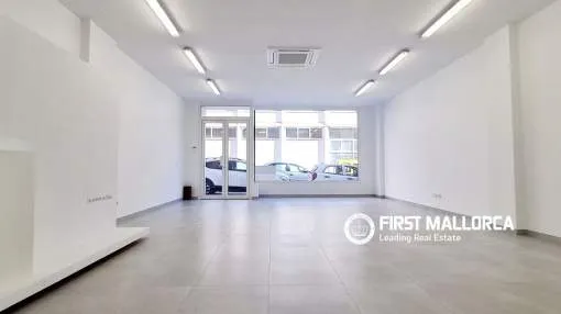 Newly built commercial premises, just a few steps away from Paseo Mallorca.
