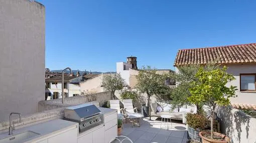 Exceptional penthouse in a historic city palace
