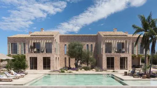 Exclusive new-build finca in a dream location in Santanyí with sea views