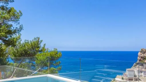 Cala Moragues: Newly built luxury villa with fantastic sea views Cala Moragues: Newly built luxury villa with fantastic sea views