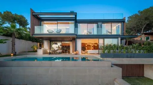 Spectacular designer villa above the port of Portals Spectacular designer villa above the port of Portals