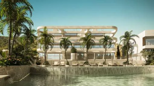 Private garden, sea views, tranquility – living at the highest level