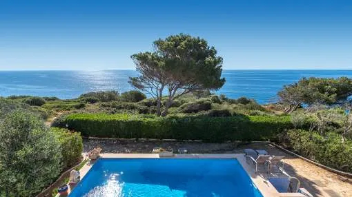 Dream villa with pool in first sea line in