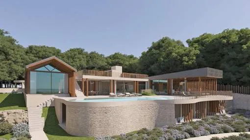 Prime plot in a top location with golf course views