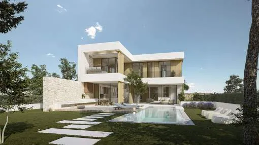 Luxury villa close to beach and harbour for first ocupation